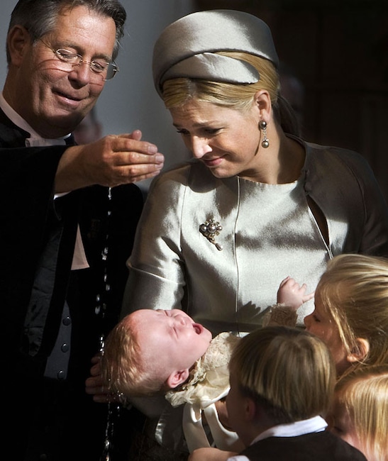Royal Christening, Princess Maxima, Princess Ariane